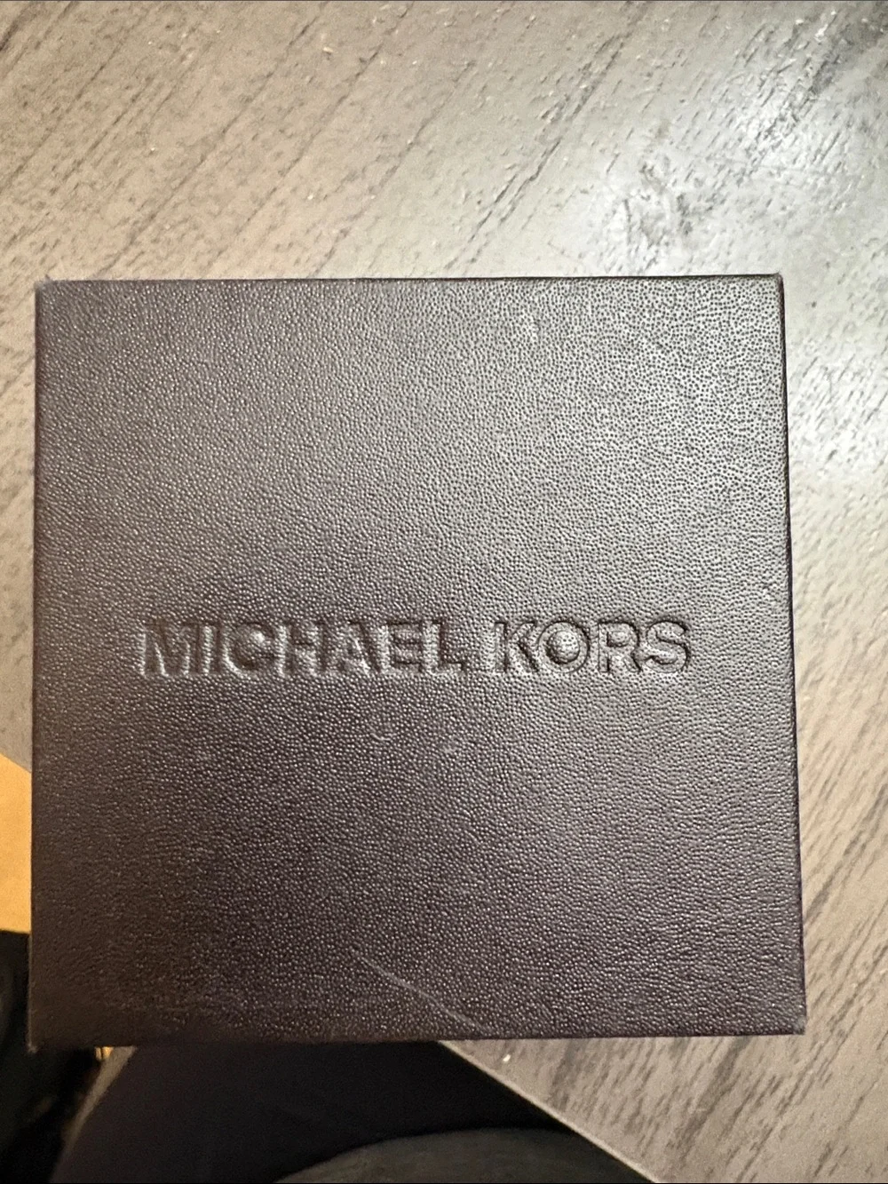 Micheal Kors Gold watch with Rhinestone face